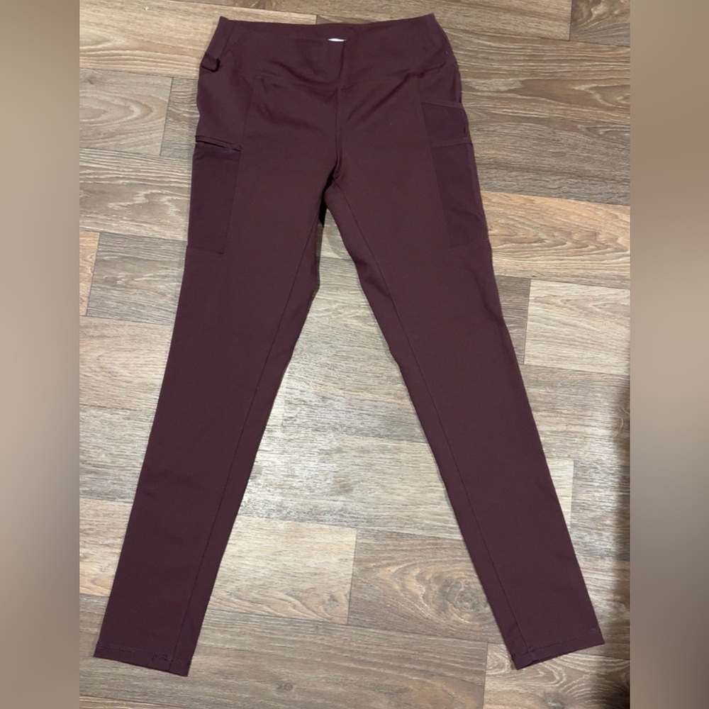 Carhartt Maroon Fitted Leggings